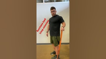 Resistance band tricep extensions