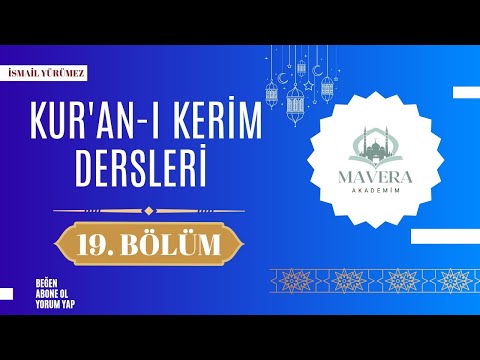 Kur'an-ı Kerim Dersleri - İKLAB Ve İZHAR 🌹
