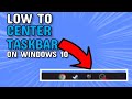 How to Center Your Taskbar | Windows 10 Tutorial