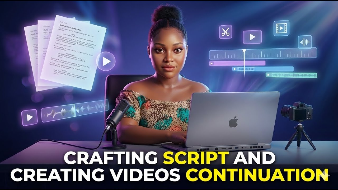crafting script and creating videos continuation