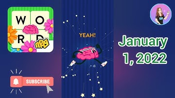 WordBrain Brainy’s New Year Event January 1 2023 Answers