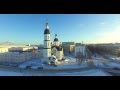 Архангельск, Россия, зима 2016, 4K видео.