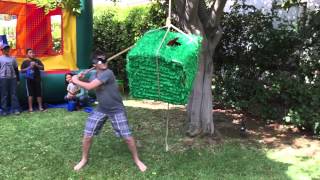 Piñata in slow motion!