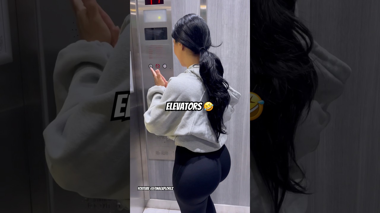 What not to say to someone in a elevator #skit #foryou #viralshort