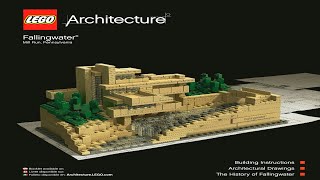 LEGO instructions - LEGO Architecture - 21005 - Fallingwater®