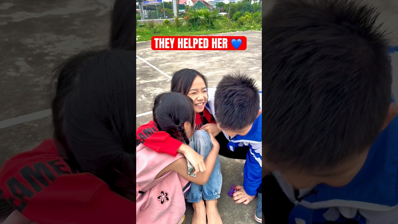 A Poor Lottery Girl Lost Everything… Two Students Stepped In 