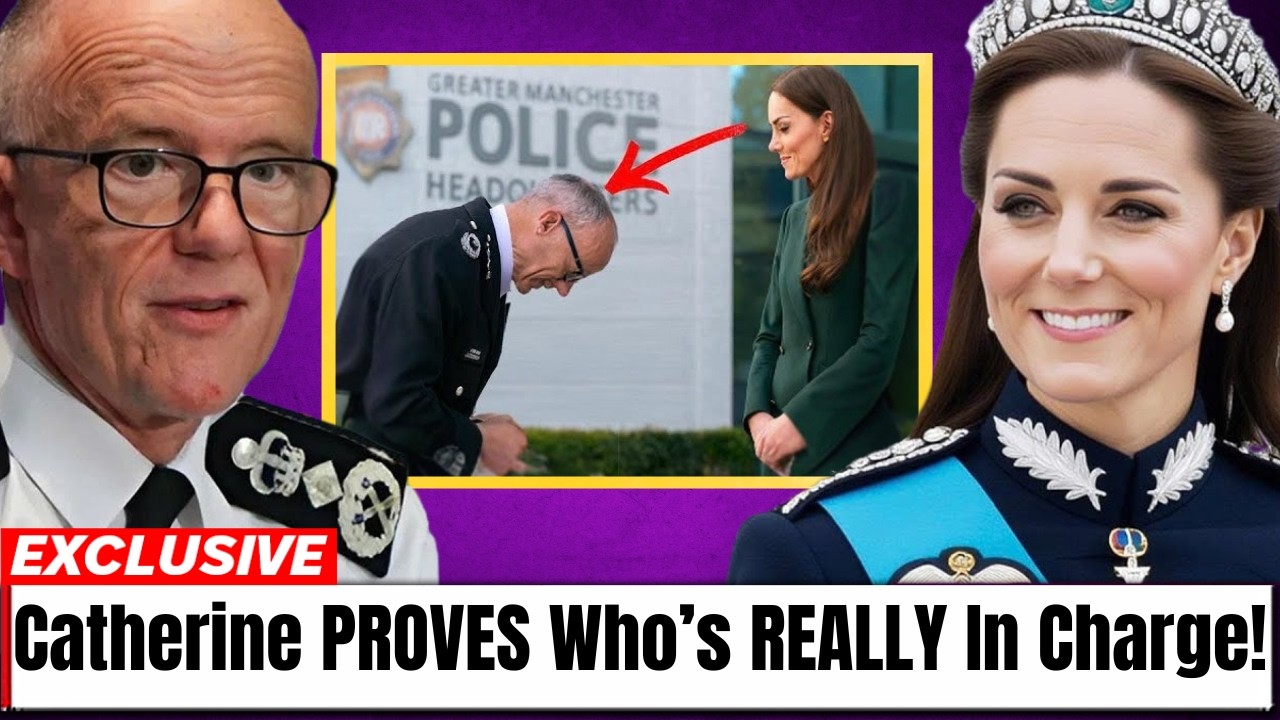 Shocking Royal Move: Catherine Now RUNS Greater Manchester Police After The Queen’s Passing!