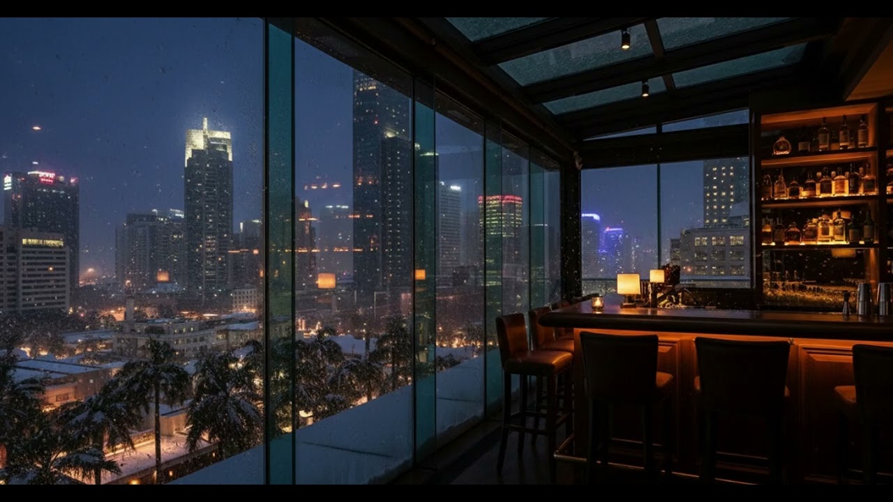 🎷 Late Night Jazz in a Luxury Bar | Smooth Saxophone Ambience | 3 Hours