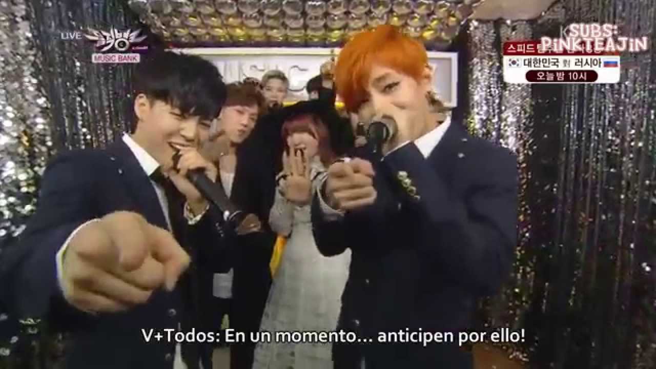Sub Español B.A.P Interview + MC BTS [Music Bank]