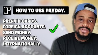 How Use Payday App - Create Virtual Cards and Foreign Bank Accounts. screenshot 5