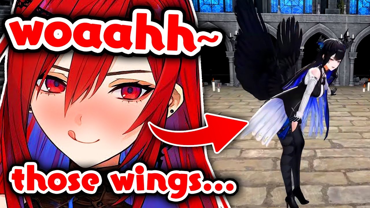 Elizabeth Caught Off-Guard By Nerissa Showed Her Butt Wings