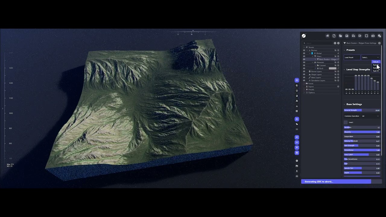 World Creator - Erosion Filters