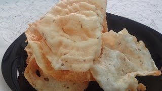 How To Make Crispy Papad At Home In malayalam| Rice Pappadam |  ക്രിസ്‍പി പപ്പടം|Panach