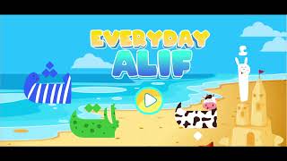 Everyday Alif Alphabet Educational Game | Unity Game Developer Portfolio