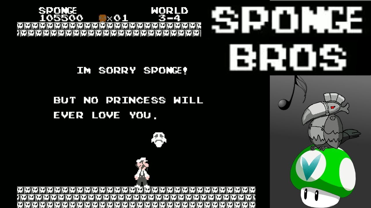 [Vinesauce] Vinny Super Sponge Bros. [SB Edit] YouTube