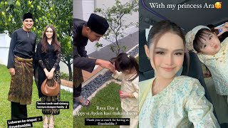 Raya Ke -4 Bella Astillah & Family Tanpa Kehadiran Aliff Aziz ' pandai Syed Saddiq layan  Ayden '😃