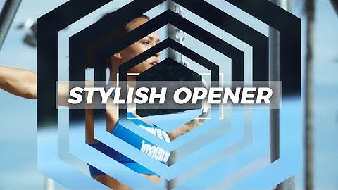Stylish Opener Premiere Pro Templates