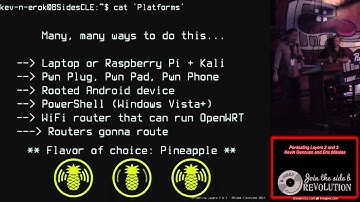 Pentesting Layers 2 and 3 Kevin Gennuso and Eric Mikulas