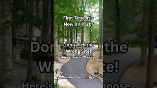 🌲 RVing at a new campground? Don’t let a bad site ruin your trip! 🚐 Subscribe for More!