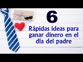 6 IDEAS PARA VENDER O REGALAR EN EL DÍA DEL PADRE // Crafts for Father's Day // 6 Ideias para o pai