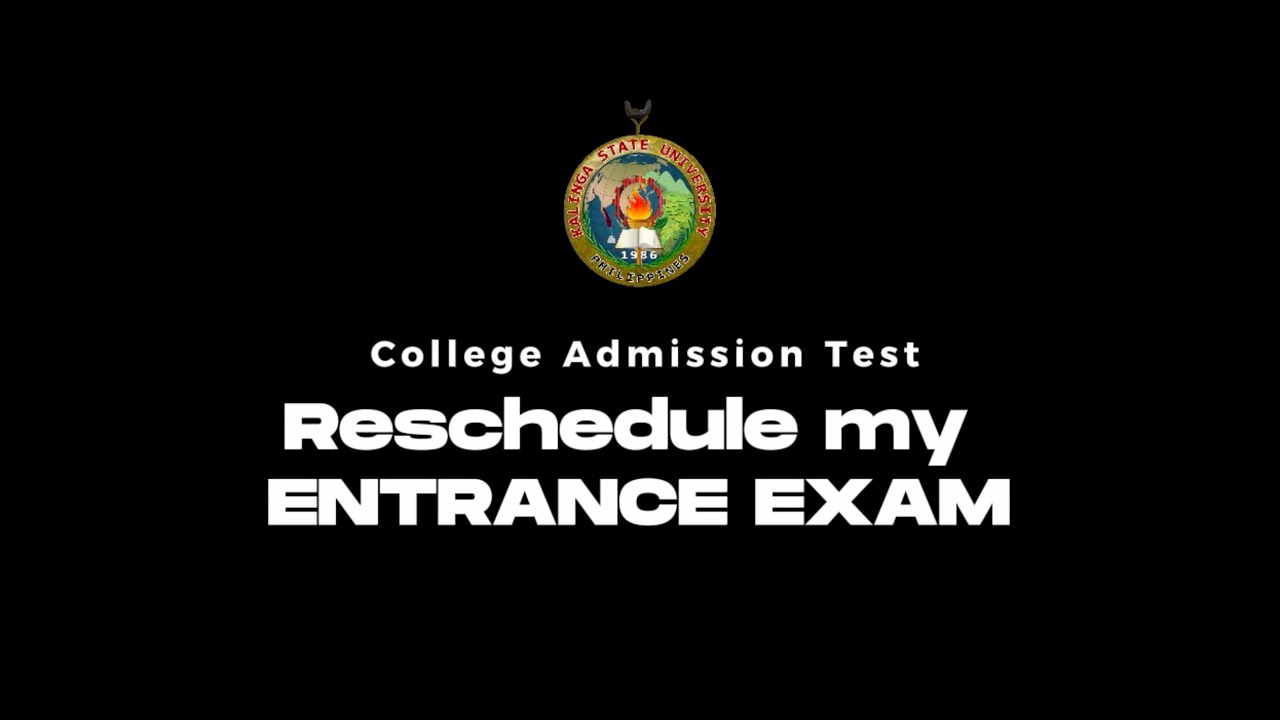 KSU-MIS Online CAT Exam Re-Schedule