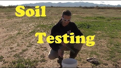 Soil Testing   Gathering Samples
