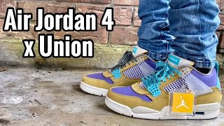 Air Jordan 4 x Union “Desert Moss” Review & On Feet