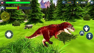 Dinosaur Simulator Free Gameplay - Dinosaur Attack Animals Games #1 screenshot 4