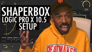 Cableguys VolumeShaper x Logic Pro X 10.5 setup