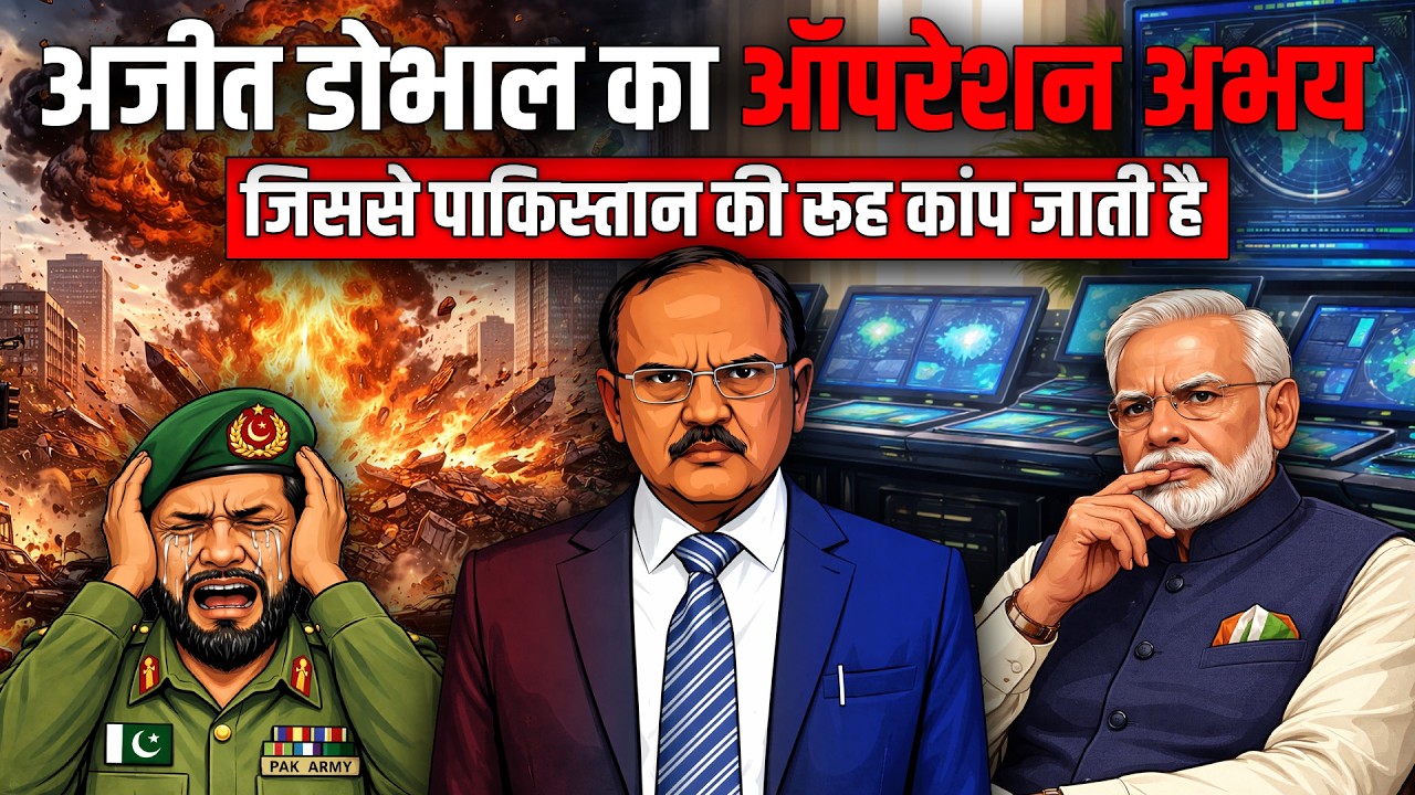 Ajit Doval Ka Secret Operation Abhay: Pakistan Aaj Bhi Kaampta Hai! | 2D Animation