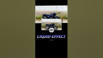 CAPCUT LIQUID EFFECT TUTORIAL | EDITING TUTORIAL | #shorts #capcut #edit #tutorial #viral