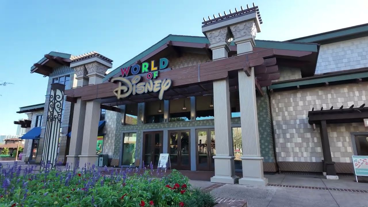 Nearly Empty Disney Springs Walkthrough
