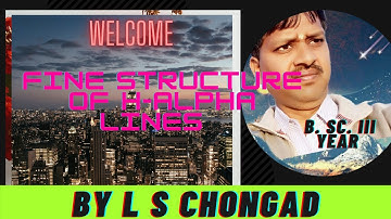 Fine Structure of H - Alpha Lines