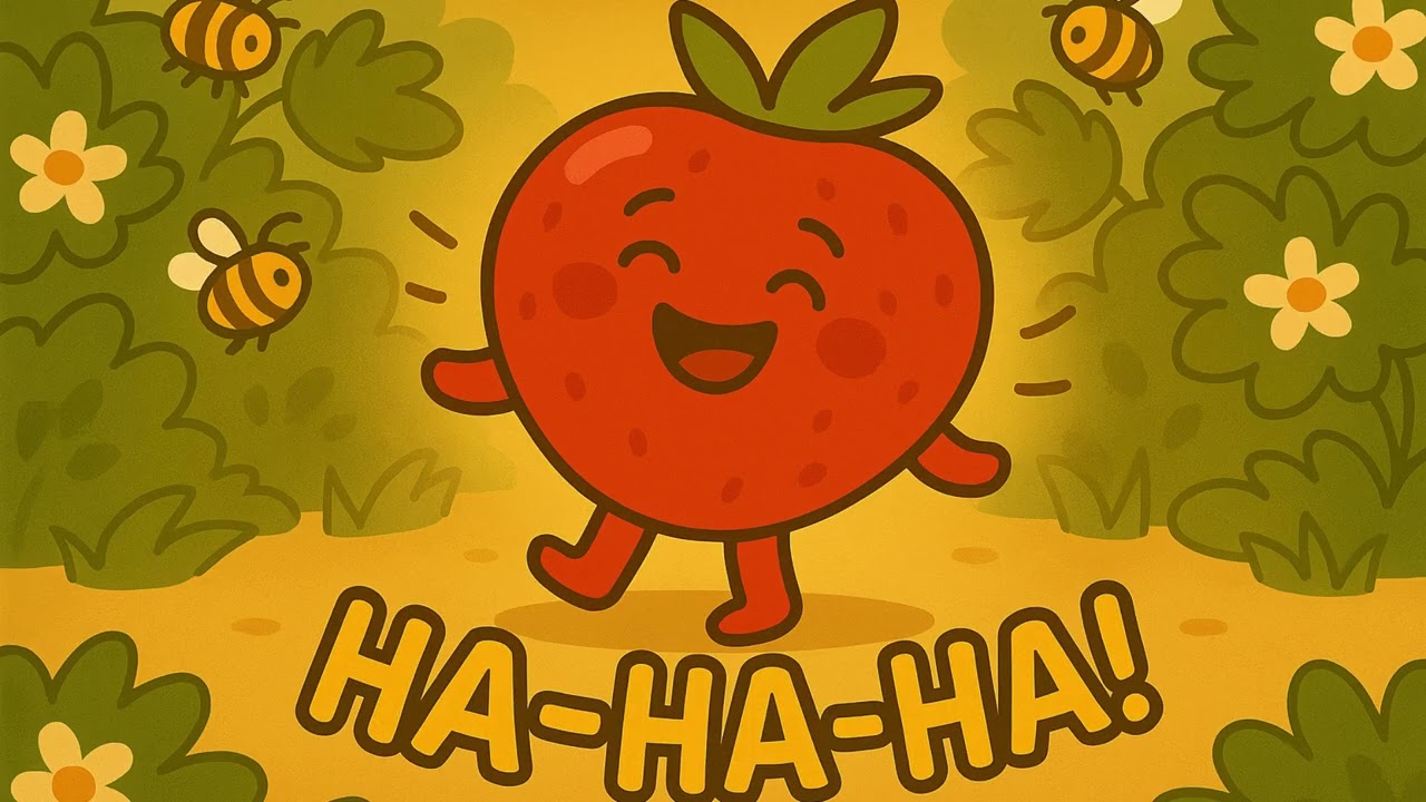 Sunny Strawberry Song | Giggle, Giggle, Ha-ha-ha! | Fruit Friends of Mimü Farm