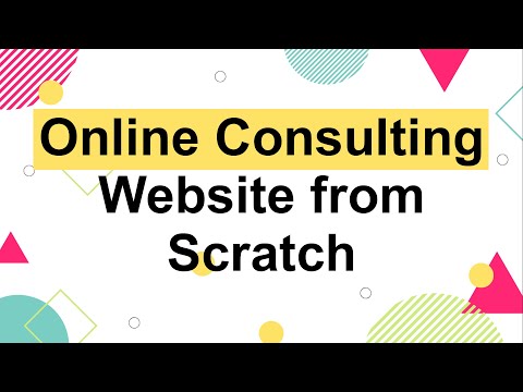 How to Create an Online Consulting Website with WordPress