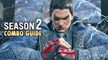 KAZUYA MISHIMA Combo Guide (Season 2) | TEKKEN 8