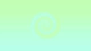 1 hour green & blue to orange with swirl 4K background video for cafes, living rooms, etc.