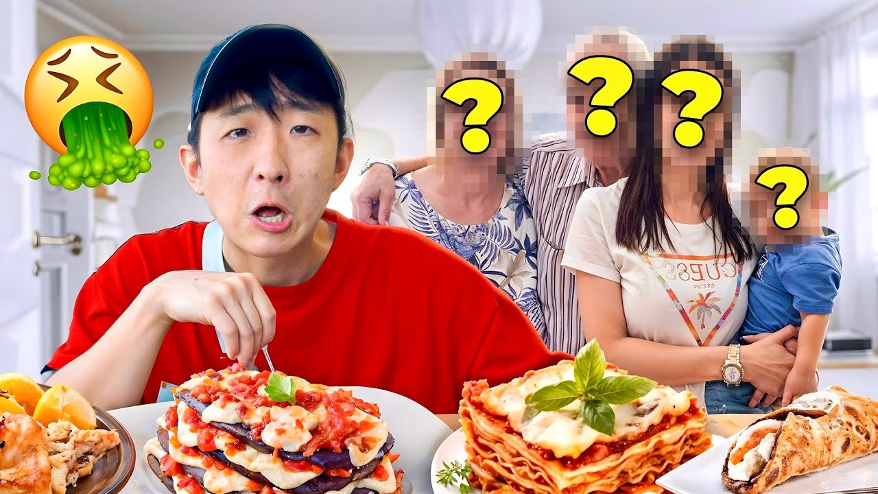 COREANO INSULTA la CUCINA TRADIZIONALE della mia famiglia SICILIANA | Road Trip EP.5 - Family