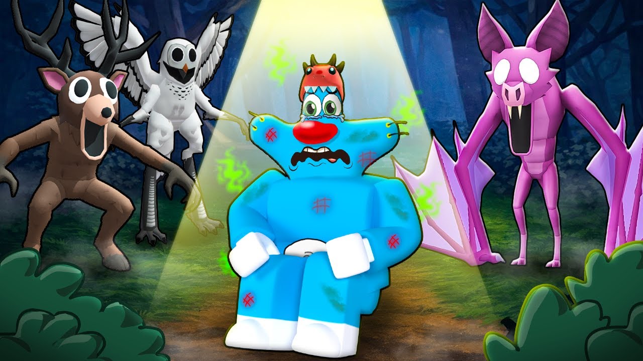 99 Nights In The Forest OGGY Build A Complete Family In Roblox