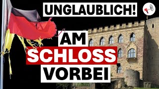 Unglaublich: Demonstration darf nicht hinauf zum Hambacher Schloss | Reportage