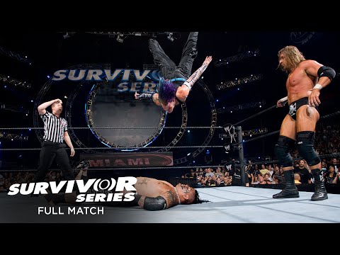 FULL MATCH - Team Triple H vs. Team Umaga – 4-on-5 Handicap Survivor Series Elimination Match