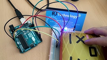 Arduino Uno 로 APDS-9930 제스쳐 센서를 사용해 주변 광차단시 LED 점등 시켜 보기