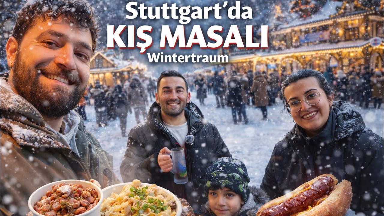 Stuttgart | Kokoreç, Käsespätzle, Rote Wurst Denedik Vlog