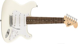 Squier Bullet Stratocaster Made in Indonesia 2020 Part.1 (no talking)