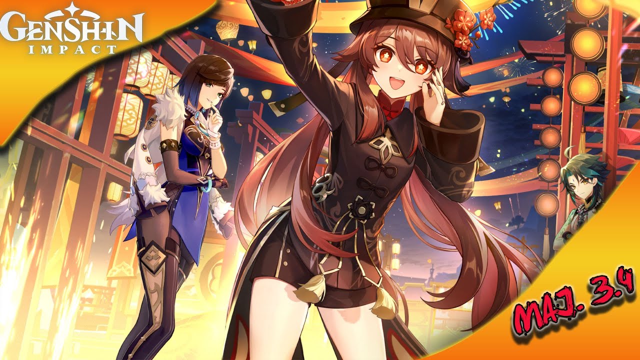 Genshin impact, DÉCOUVERTE MAJ 3.4 YouTube