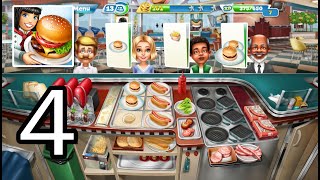 Cooking Fever: Gameplay Walkthrough Part 4 - Fast Food Court Level 20-26 (iOS, Android) screenshot 4