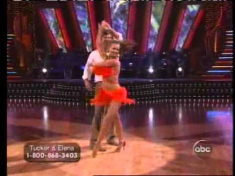 Tucker Carlson & Elena Grinenko - Cha-Cha-Cha on Dancing with the stars.