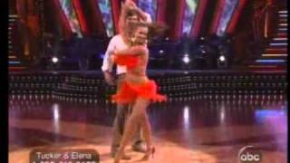 Tucker Carlson \& Elena Grinenko - Cha-Cha-Cha on Dancing with the stars.