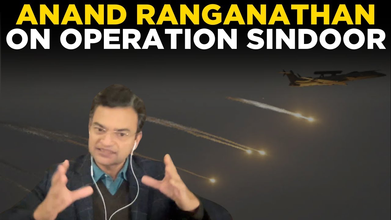 Anand Ranganathan LIVE | Dr Ranganathan Comments On Operation Sindoor ...