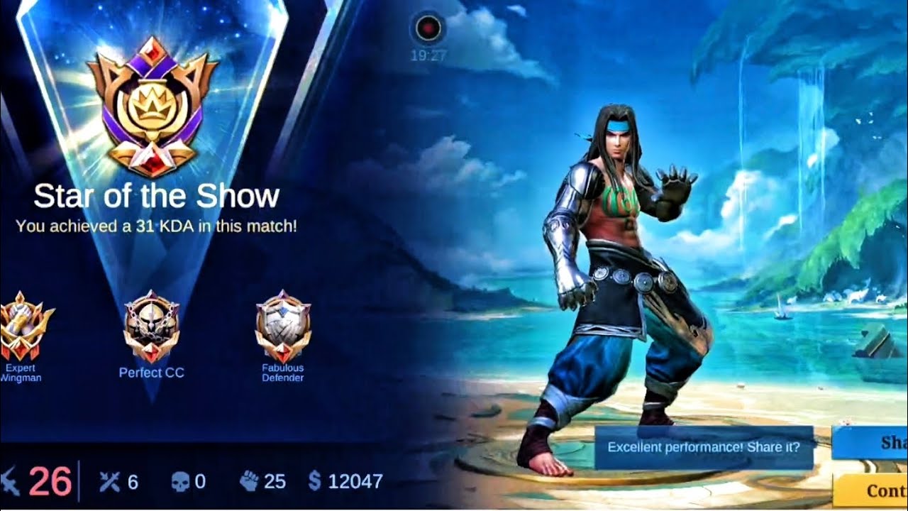 Badang Gold Land But Build Tank ||™ Amazing Fight 